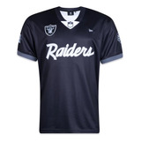 Camisa Jersey New Era Las Vegas Raiders Core Nfl Preto