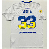 Camisa Jogo Boca Juniors 2021 Varela 33 G Cinza Afa