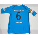 Camisa Jogo Grêmio 2003 Kappa Celeste Centenário 6 G Tryon