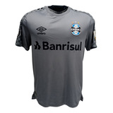 Camisa Jogo Grêmio Libertadores 2019 Goleiro Cinza 1 M Umbro