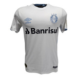 Camisa Jogo Umbro Grêmio P 2019 Branca Patrick 30 Brasileiro