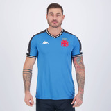Camisa Kappa Vasco Goleiro 2024 Azul