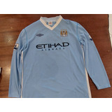 Camisa Manchester City (eng) 2011/12 Gg Umbro