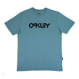 Camisa Masculina Oakley Logotipo Classic Mark Ii Lead