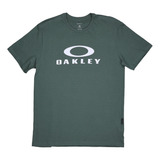 Camisa Masculina Oakley Logotipo O-bark Tee