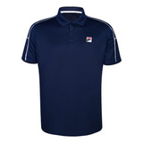 Camisa Masculina Polo Fila 1102985 Flat Tennis Line