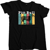 Camisa Masculina Vintage Pet Cachorro Pitt Bull
