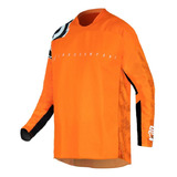 Camisa Motocross Cross Asw Podium Piece Laranja Off Road
