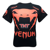 Camisa Muay Thai Jiu Jitsu Masculina Cobra Venus Tnt Energy