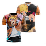 Camisa Naruto Infantil Menino Camiseta Personalizada