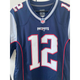 Camisa Nfl Patriots Original #12 Tom