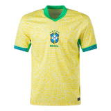 Camisa Oficial Seleção Brasil 2024/25 Oferta Para O Jogo