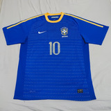 Camisa Original Seleção Brasileira 2010 Azul