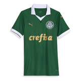 Camisa Palmeiras 1 Home Torcedor Feminina 24/25 Puma