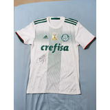 Camisa Palmeiras 2016 Patch Campeão E Autógrafo Do Marcos