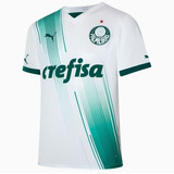 Camisa Palmeiras Away Branca Torcedor 2023 Original Oficial