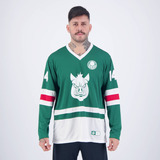 Camisa Palmeiras Manga Longa Hockey Verde