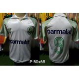Camisa Palmeiras Parmalat Reserva Branca 1992