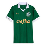 Camisa Palmeiras Puma 1 Home Torcedor 24/25 Feminina Dom