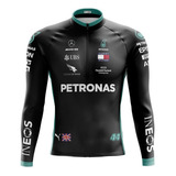 Camisa Para Ciclista Manga Comprida Petronas