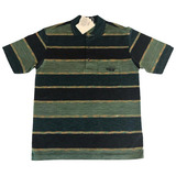 Camisa Para Golf Polo Listrada Masculina - Made In Italy