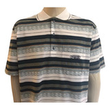 Camisa Para Golf Polo Listrada Masculina - Made In Italy