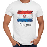 Camisa Paraguai Bandeira País América Do