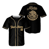 Camisa Personalizada De Beisebol Do México Com Impressão 3d