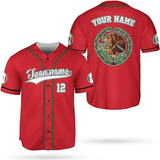 Camisa Personalizada Do Time De Beisebol Do México