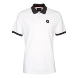 Camisa Polo Branca Algodao Tam G Jaguar Jaguar Jgpm399wte