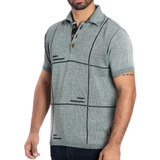 Camisa Polo De Homem/tricôt - Quadro
