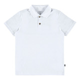 Camisa Polo Em Meia Malha Masculina Infantil Bebë