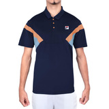 Camisa Polo Fila Australian Open Marinho