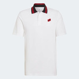Camisa Polo Flamengo adidas Dna Branca