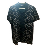 Camisa Polo Geométrica Original Aramis Tam P