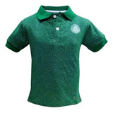 Camisa Polo Infantil Palmeiras Verde Oficial
