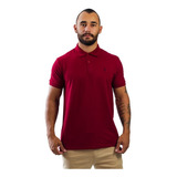 Camisa Polo Linda Ótima Qualidade Bordô-compre Já
