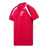 Camisa Polo Liverpool Vermelho Masculina Oficial
