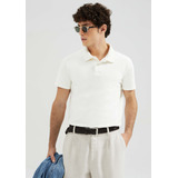 Camisa Polo Masculina Manga Curta Slim Com Elastano Hering