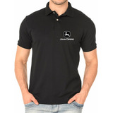 Camisa Polo Masculino Montadora John Deere Bordado Mod2