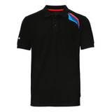 Camisa Polo Motorsport Masc Preta -