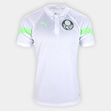 Camisa Polo Palmeiras 23/24 Puma Treino Masculina - Branco