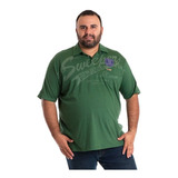 Camisa Polo Plus Size 103014 Verde