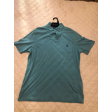 Camisa Polo Ralph Lauren Azul Tamanho