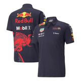 Camisa Polo Red Bull F1 Sergio Pérez/verstappen Original [u]