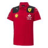 Camisa Polo Scuderia Ferrari 2023 Team
