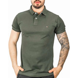 Camisa Polo Tommy Hilfiger Verde Jaguar