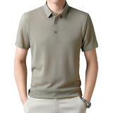 Camisa Polo Verão Novo Estilo De Manga Curta Masculina
