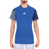 Camisa Polo adidas Ny Freelift Pro Tennis Azul