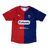 Camisa Puma Deportivo Independiente Medellín Azul/vermelha